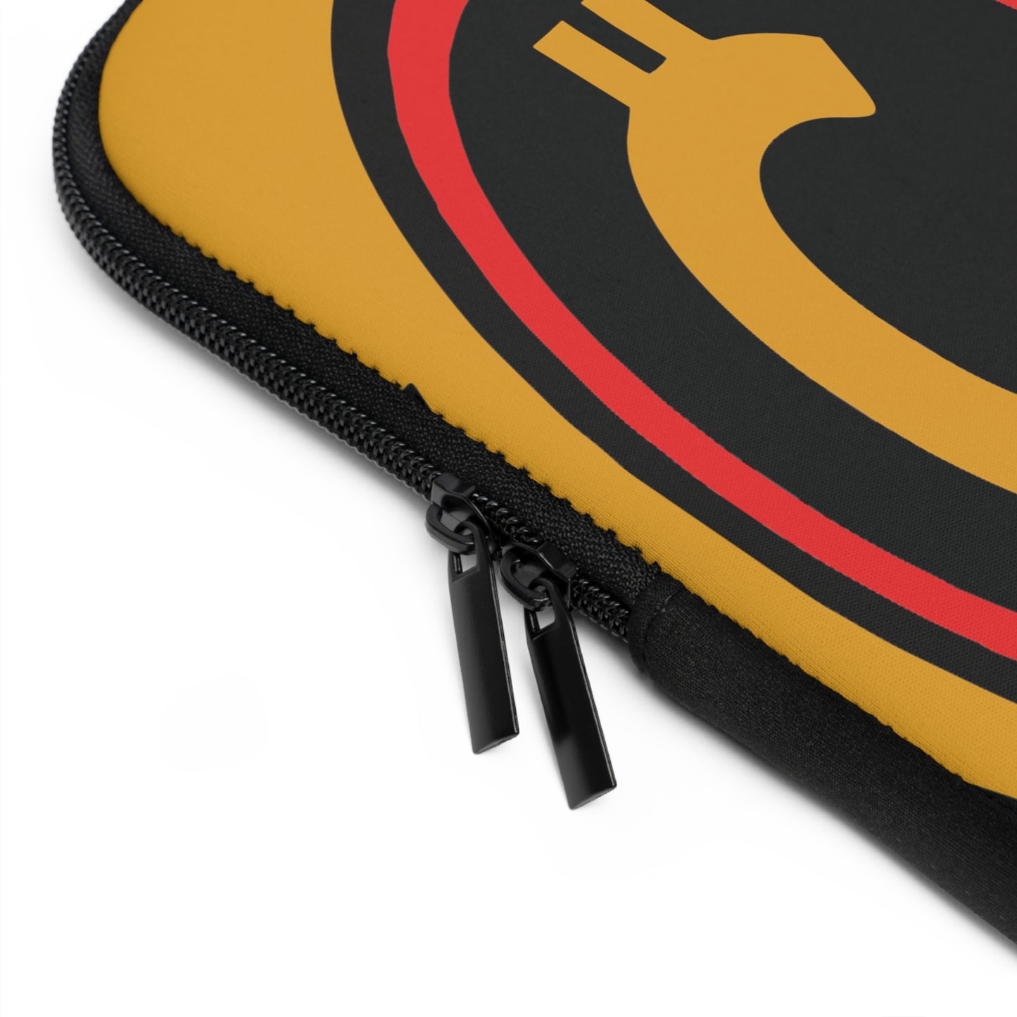 Miniaday Designs Calix Solutions Gold Laptop Sleeve