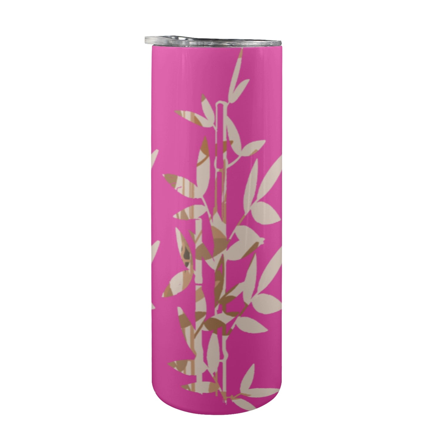 Miniaday Designs 20 oz Skinny Tumbler with Lid and Straw