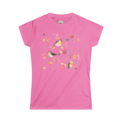 Birds in Flight Women's Softstyle Tee