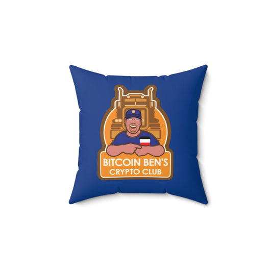 BBCC Spun Polyester Square Pillow