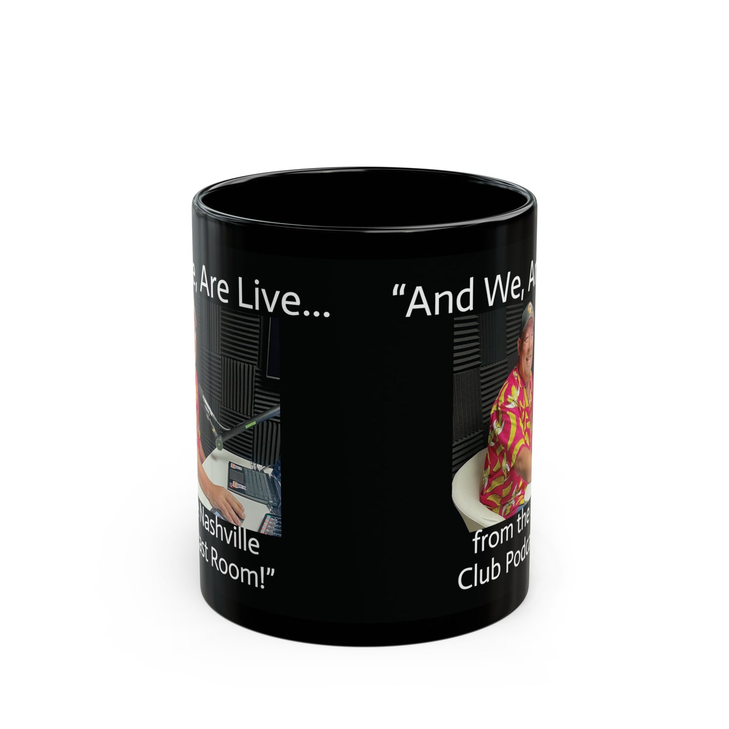 Bitcoin Ben Sound Check Black Mug (11oz)