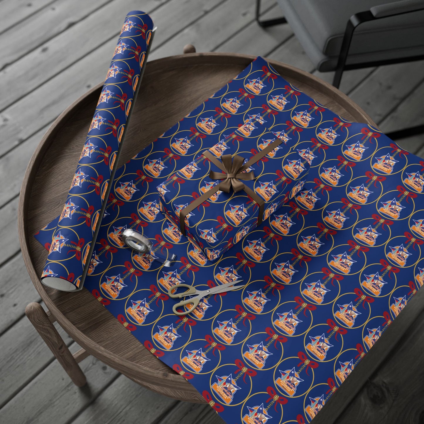 BBCC Dallas Christmas Wrapping Papers