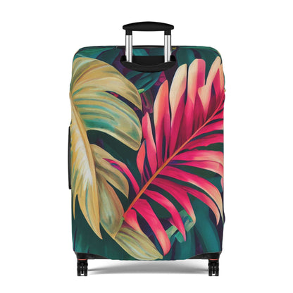 Enchanting Foliage: A Fusion of Realism and Exoticism in Brushwork by Miniaday Designs, LLC. Luggage Cover