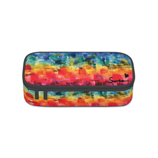 Sara's Rainbow Big Pencil Case