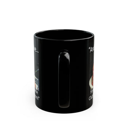 Bitcoin Ben Sound Check Black Mug (11oz)