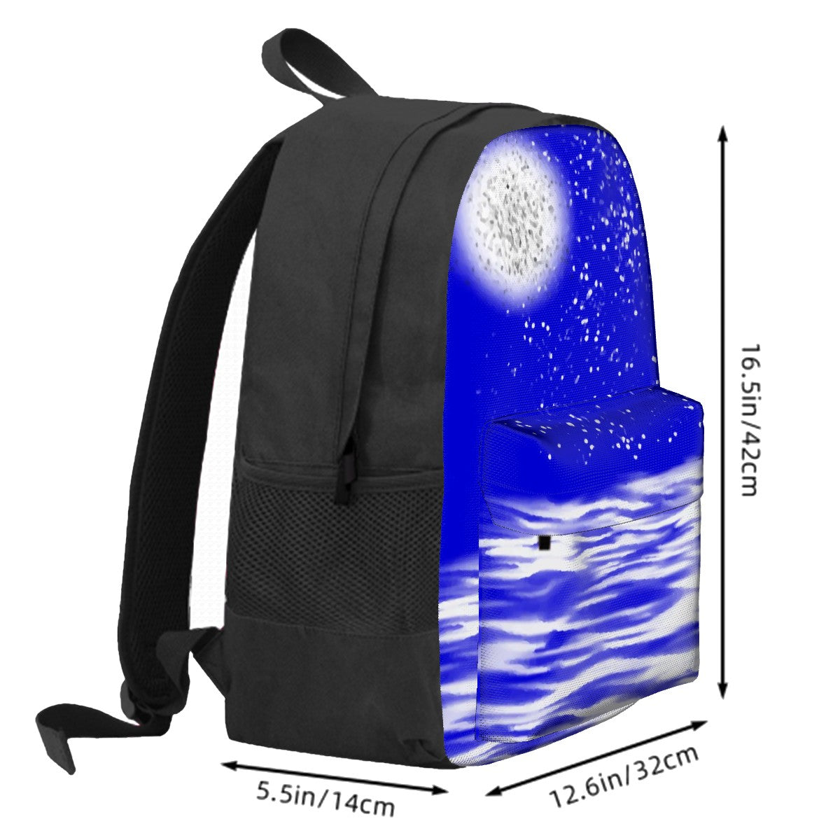 Ryan's Moon Over the Water Laptop Backpack