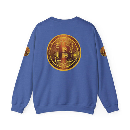 BBCC Massachusets Want to Learn About Bitcoin? Unisex Heavy Blend™ Crewneck Sweatshirt - Miniaday Designs, LLC.