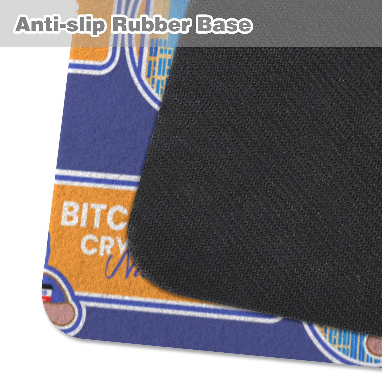 Coffee Mat 434027 Bitcoin Nashville Coffee Mat 15.75"x11.8" - Miniaday Designs, LLC.