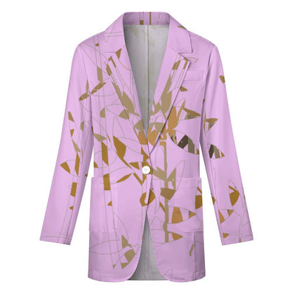 Miniaday Designs Bamboo Collection Women's Blazer Pink