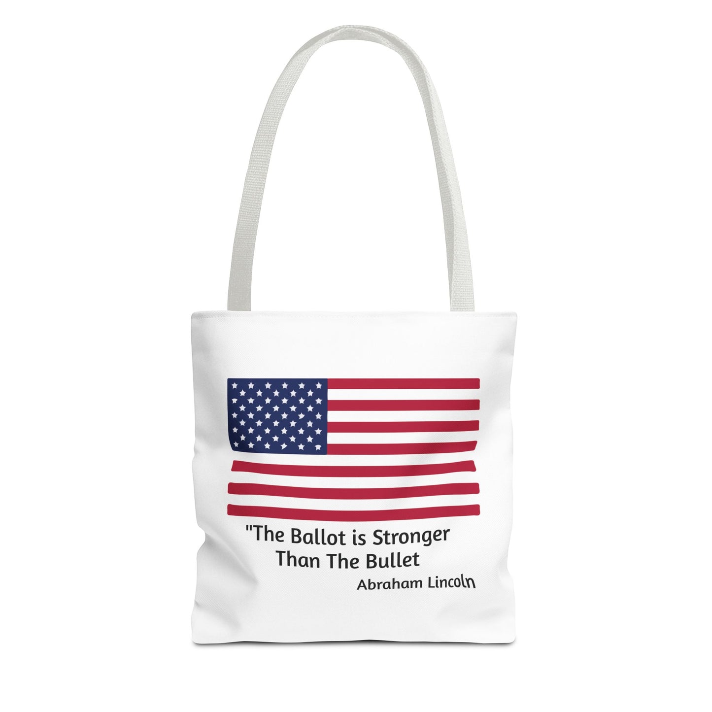 The Ballot is Stronger Than The Bullet Tote Bag (AOP)