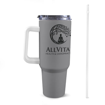 Miniaday Designs Allvitae 40 Oz Tumbler with Handle