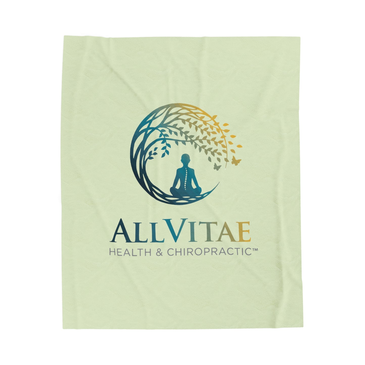 Miniaday Designs Allvitae Velveteen Plush Blanket