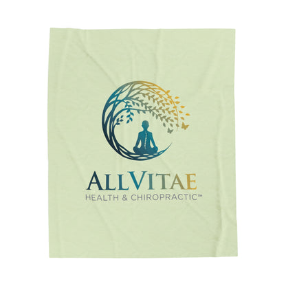 Miniaday Designs Allvitae Velveteen Plush Blanket