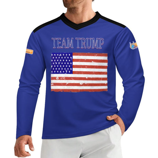 Team Trump Bitcoin Ben Nashville  Long Sleeve Rugby Jersey