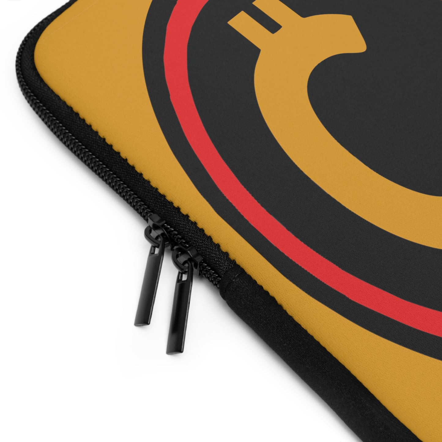 Miniaday Designs Calix Solutions Gold Laptop Sleeve