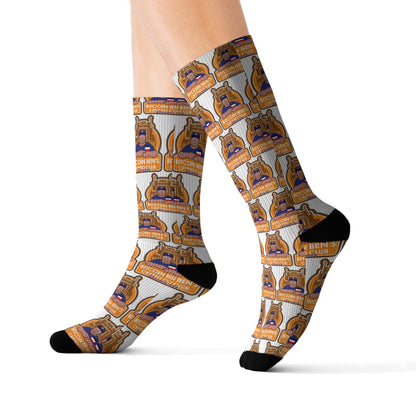 Bitcoin Ben Sarasota Club Sublimation Socks