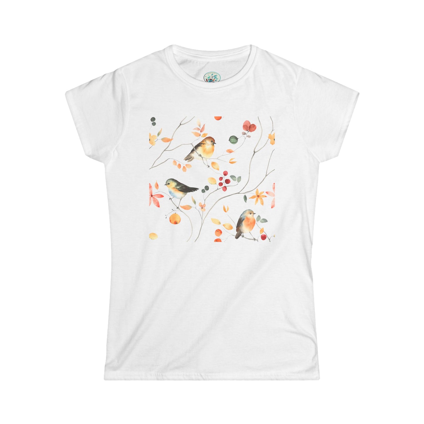 Birds in Flight Women's Softstyle Tee