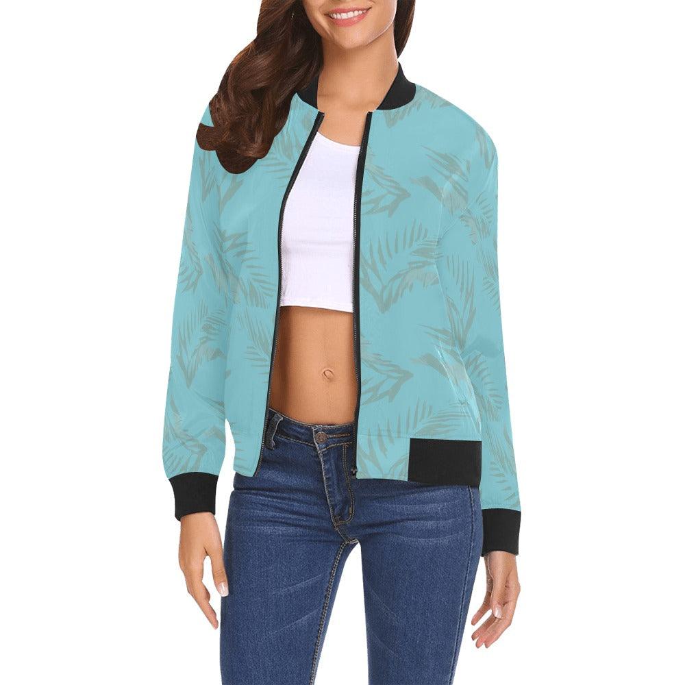 Designer Bamboo Bomber Jackets for Women - Miniaday Designs, LLC.