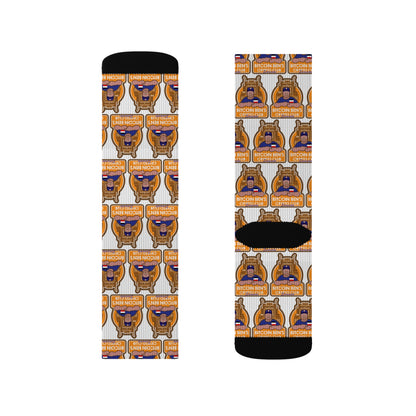 Bitcoin Ben Sarasota Club Sublimation Socks