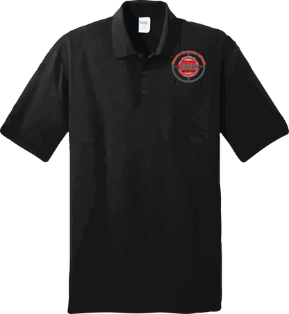 Sage Brush Arms DownRange Wear Polo Shirt Logo on Left Chest - Miniaday Designs, LLC.