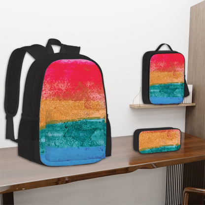 Daphne's Rainbow Surprise Backpack with Lunch Box