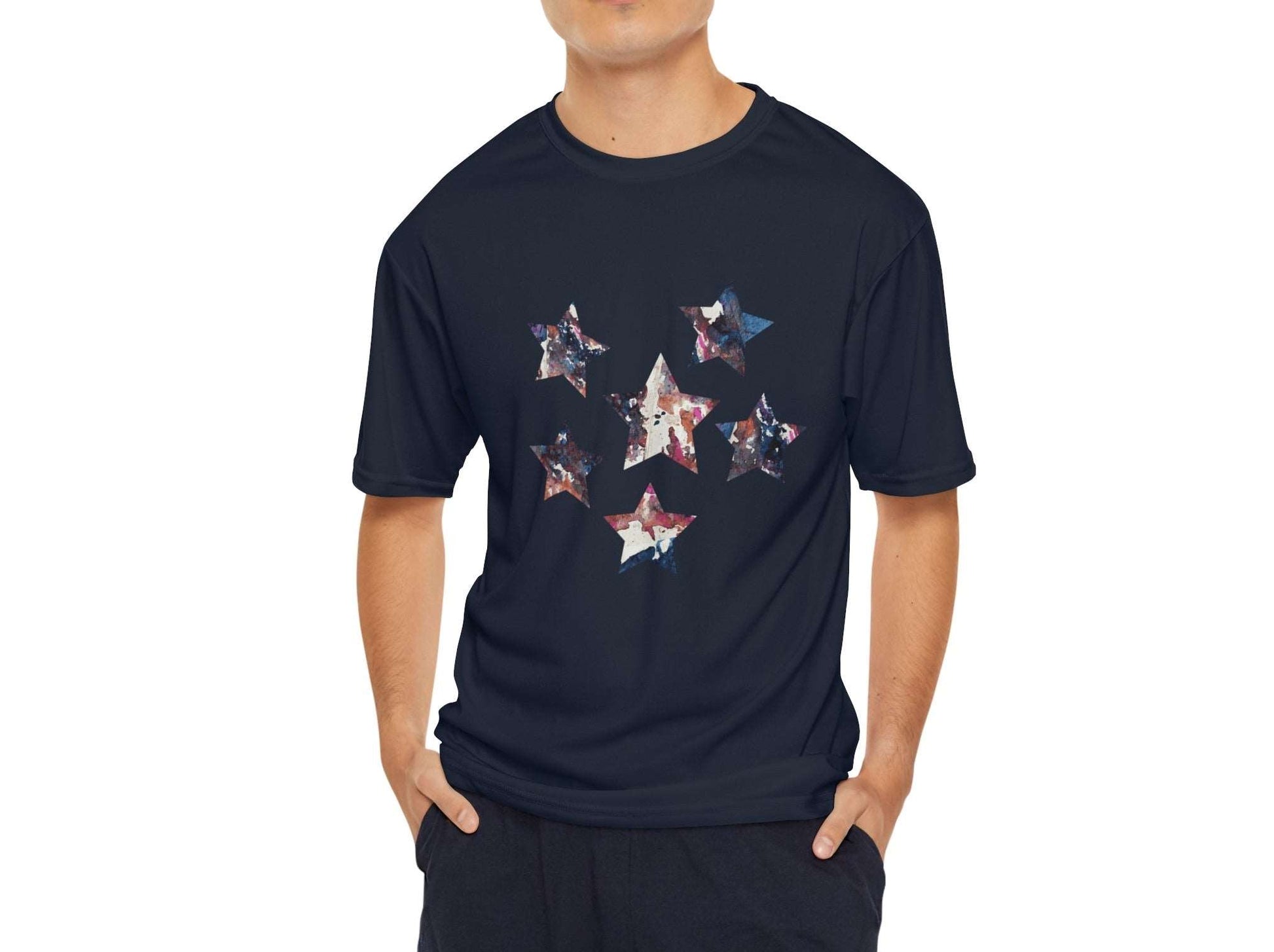 Americana Impressions Collection by Miniaday Designs, LLC. Men's Performance T-Shirt (S-3XL) - Miniaday Designs, LLC.