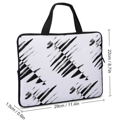 Ryan's Geometric Black and White Laptop Bag (Multiple Sizes) Laptop bag