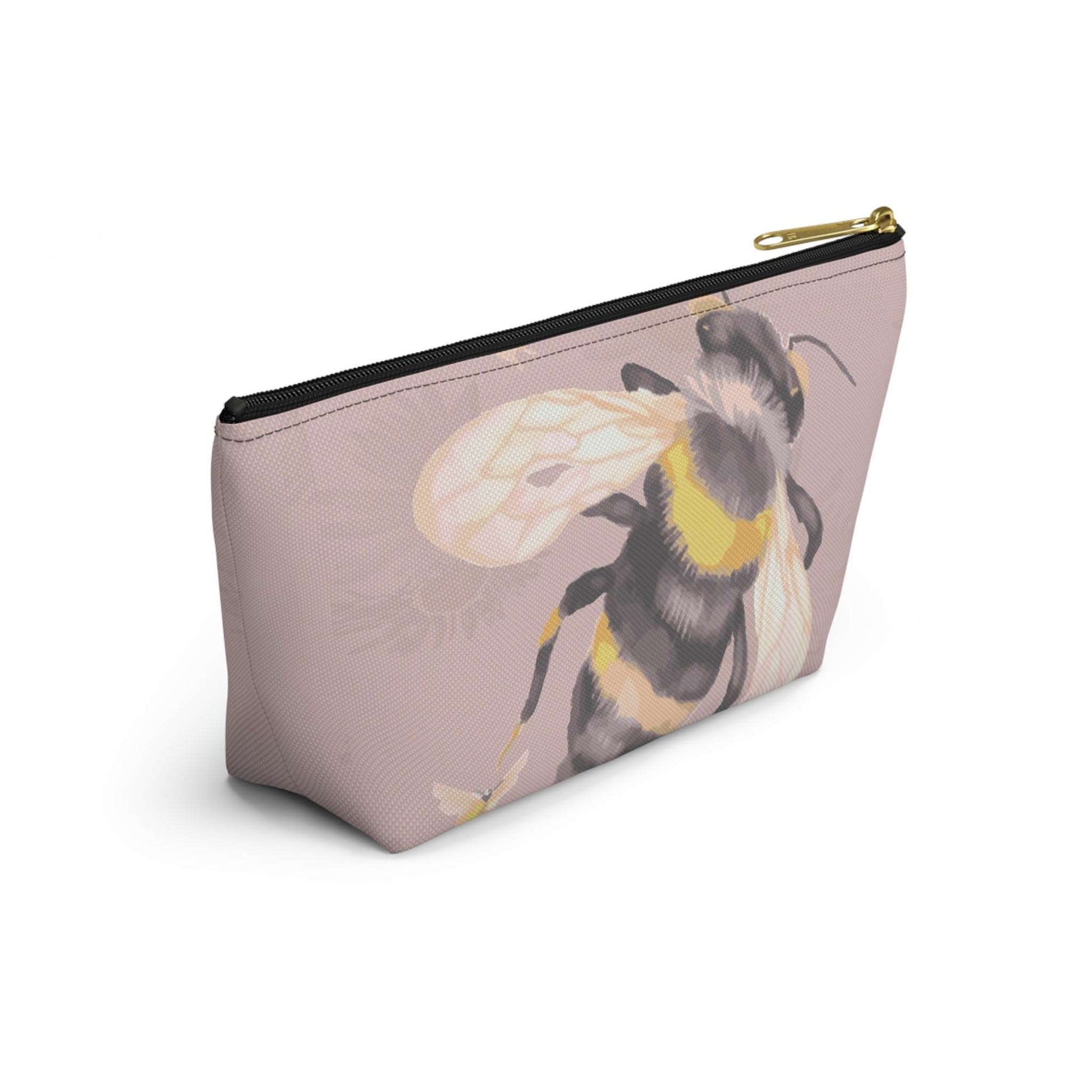 Bee-utiful Garden Banquet Collection by Miniaday Designs, LLC. Accessory Pouch w T-bottom - Miniaday Designs, LLC.