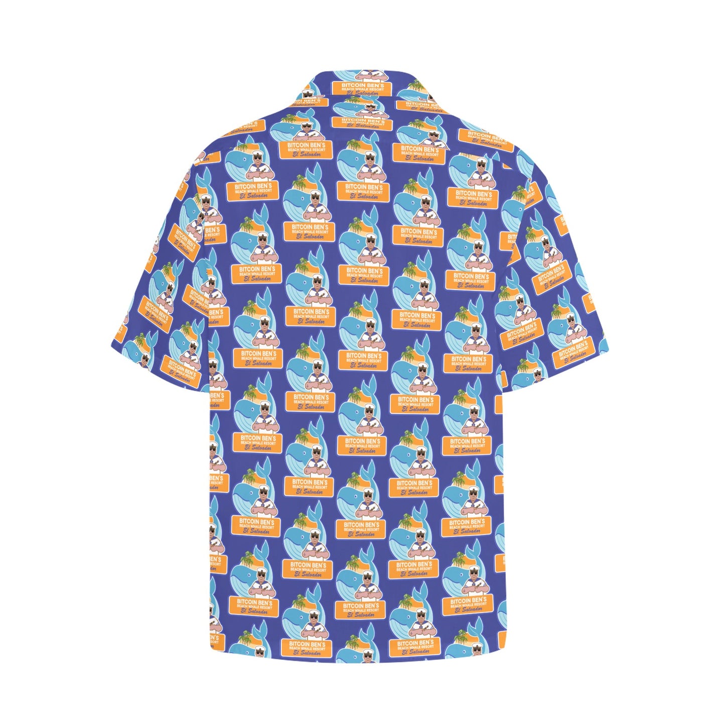 BBCC Whale Resort Hawaiian Shirts Larger Logo