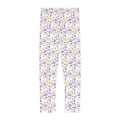 Hexagonal Harmony Collection by Miniaday Designs, LLC. Kids Leggings