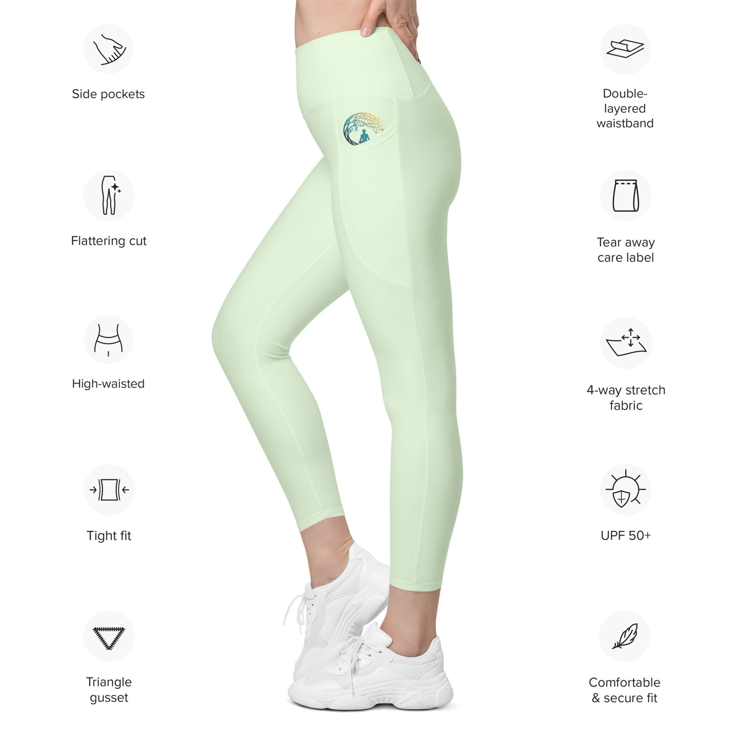 Leggings with pockets - Miniaday Designs, LLC.