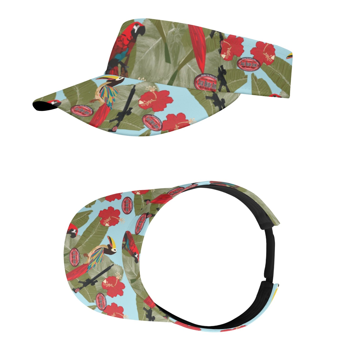 Sage Brush Arms Sports Visor - Miniaday Designs, LLC.