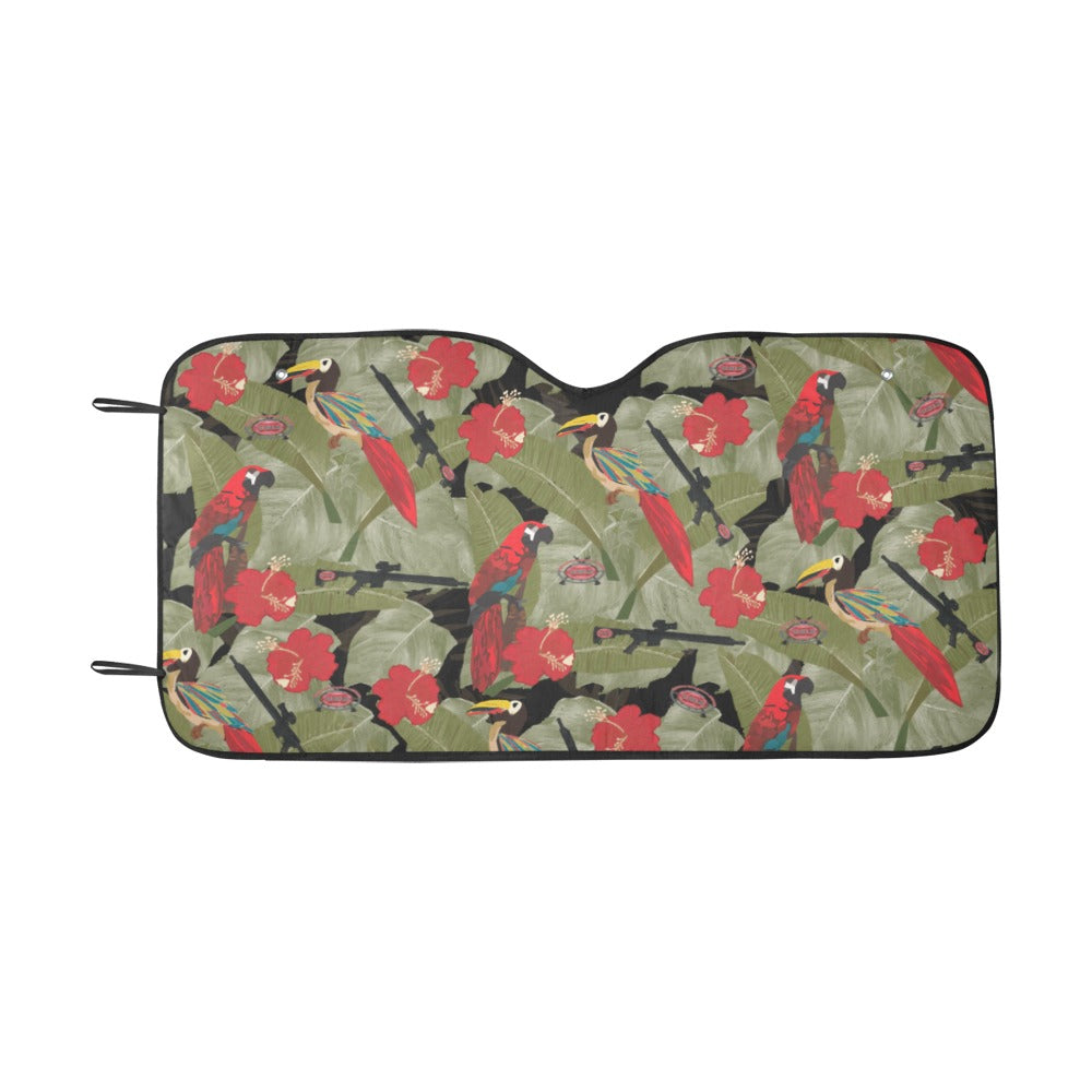 Down Range Wear TM Car Sunshade - Miniaday Designs, LLC.