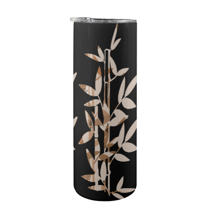 Miniaday Designs 20 oz Skinny Tumbler with Lid and Straw