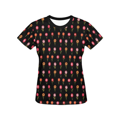 Miniaday  Designs Blossoming Charm Women's Tops