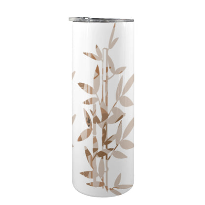 Miniaday Designs 20 oz Skinny Tumbler with Lid and Straw