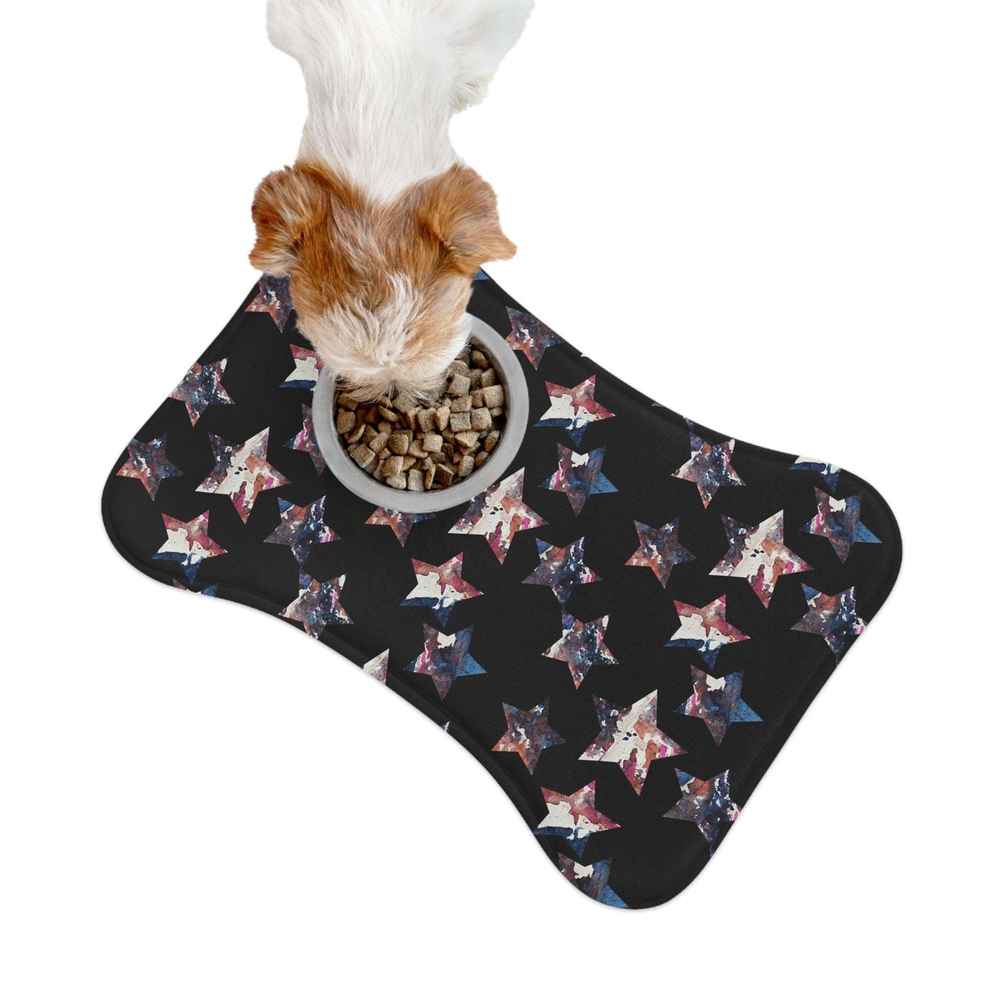 Americana Impressions Collection by Miniaday Designs, LLC. Pet Feeding Mats