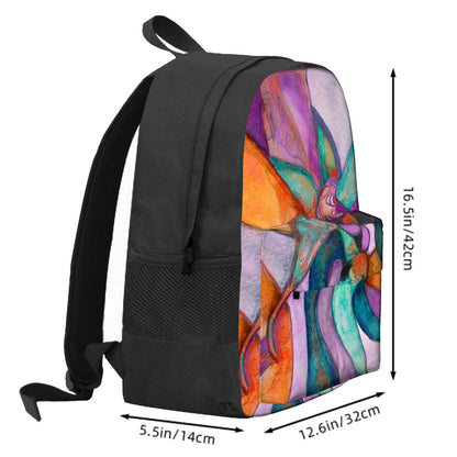 Rainbow Swirl Laptop Backpack