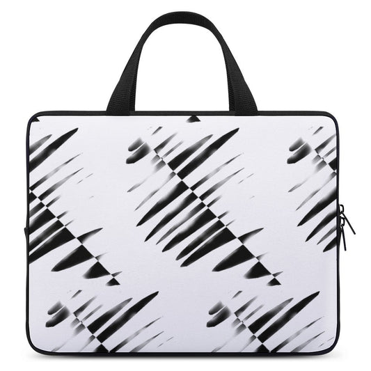 Ryan's Geometric Black and White Laptop Bag (Multiple Sizes) Laptop bag