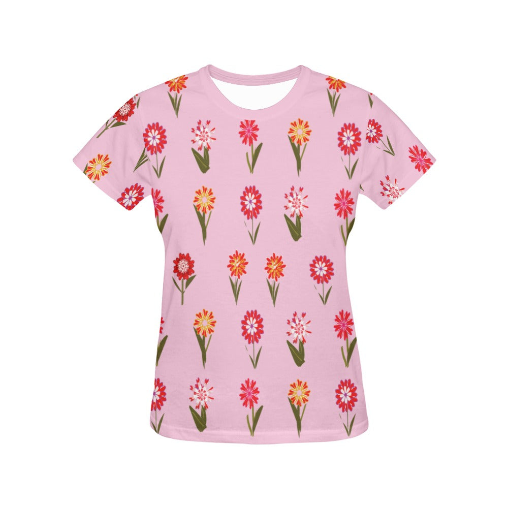 Miniaday Designs Blossoming Charm Women's Tops - Miniaday Designs, LLC.