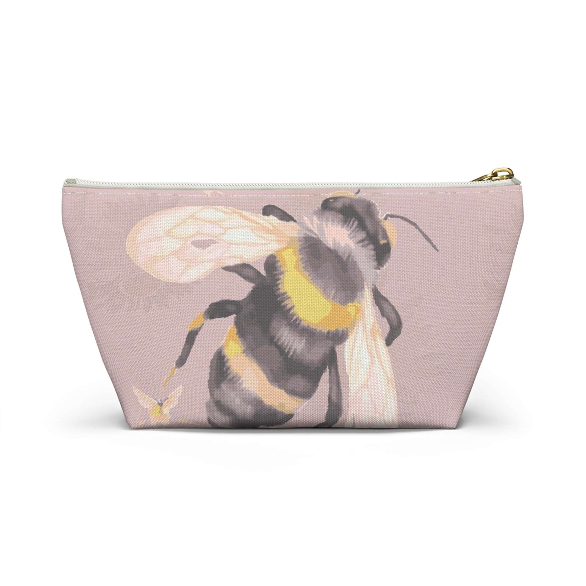 Bee-utiful Garden Banquet Collection by Miniaday Designs, LLC. Accessory Pouch w T-bottom