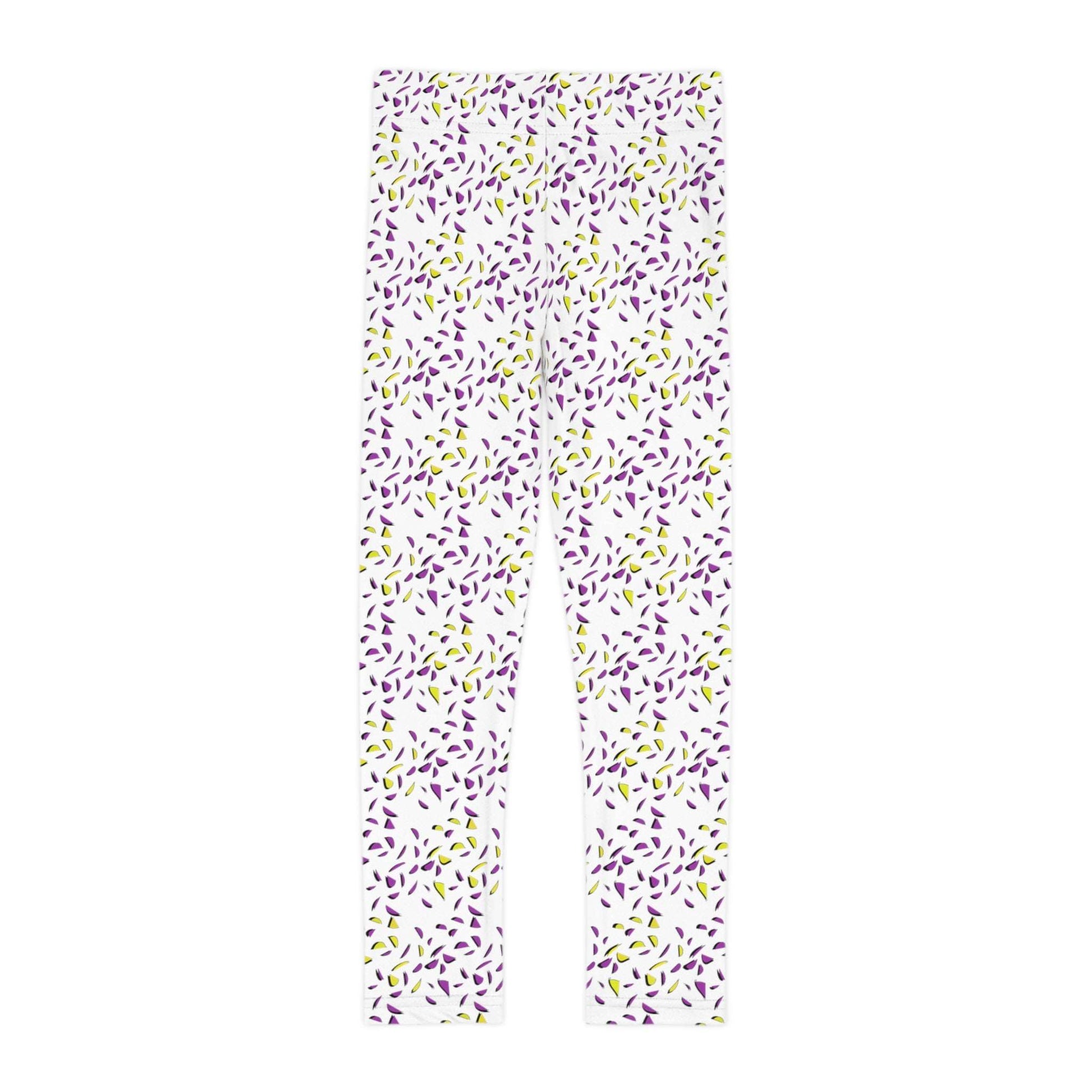 Hexagonal Harmony Collection by Miniaday Designs, LLC. Kids Leggings