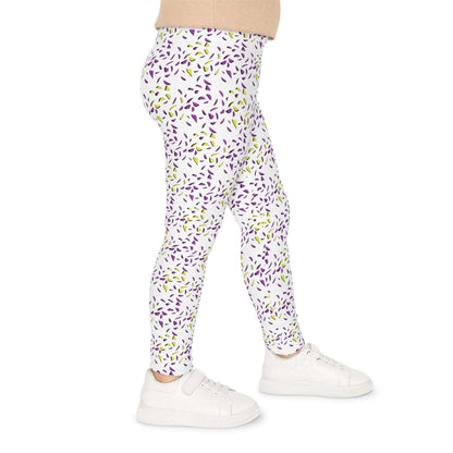 Hexagonal Harmony Collection by Miniaday Designs, LLC. Kids Leggings