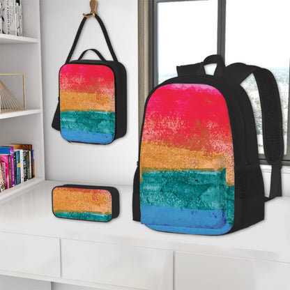 Daphne's Rainbow Surprise Backpack with Lunch Box