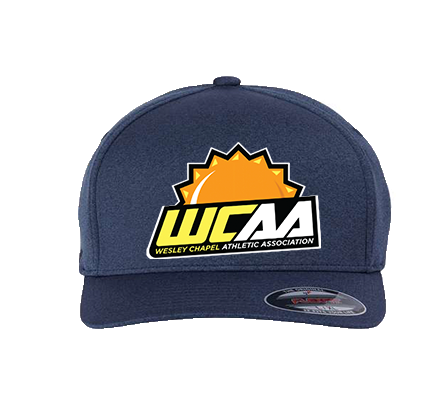 Flexfit Unipanel Melange Hats for WCAA Fully Fitted Hat Logo Printed - Miniaday Designs, LLC.