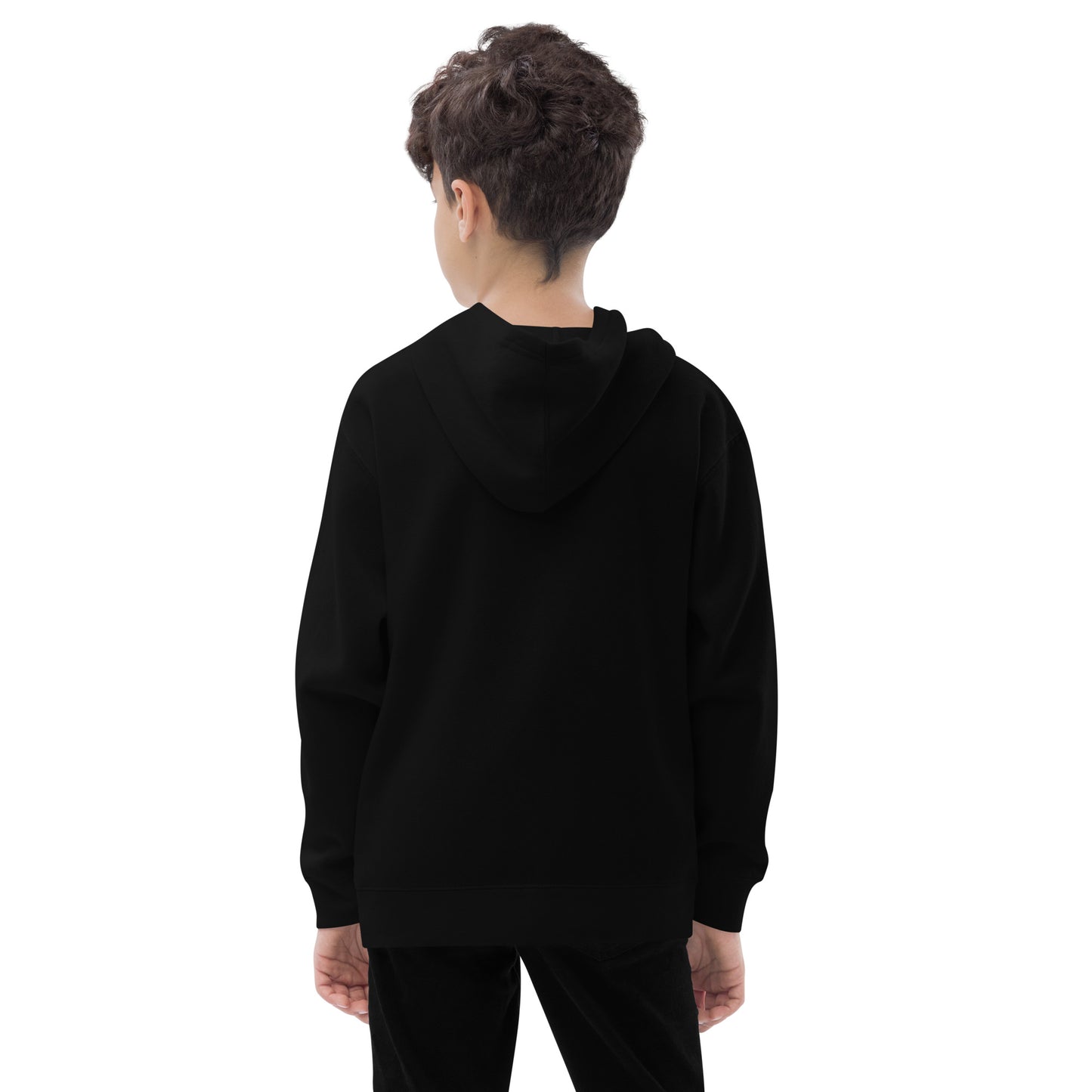 Miniaday Designs Kids fleece hoodie by Ryan White or Black Unisex - Miniaday Designs, LLC.