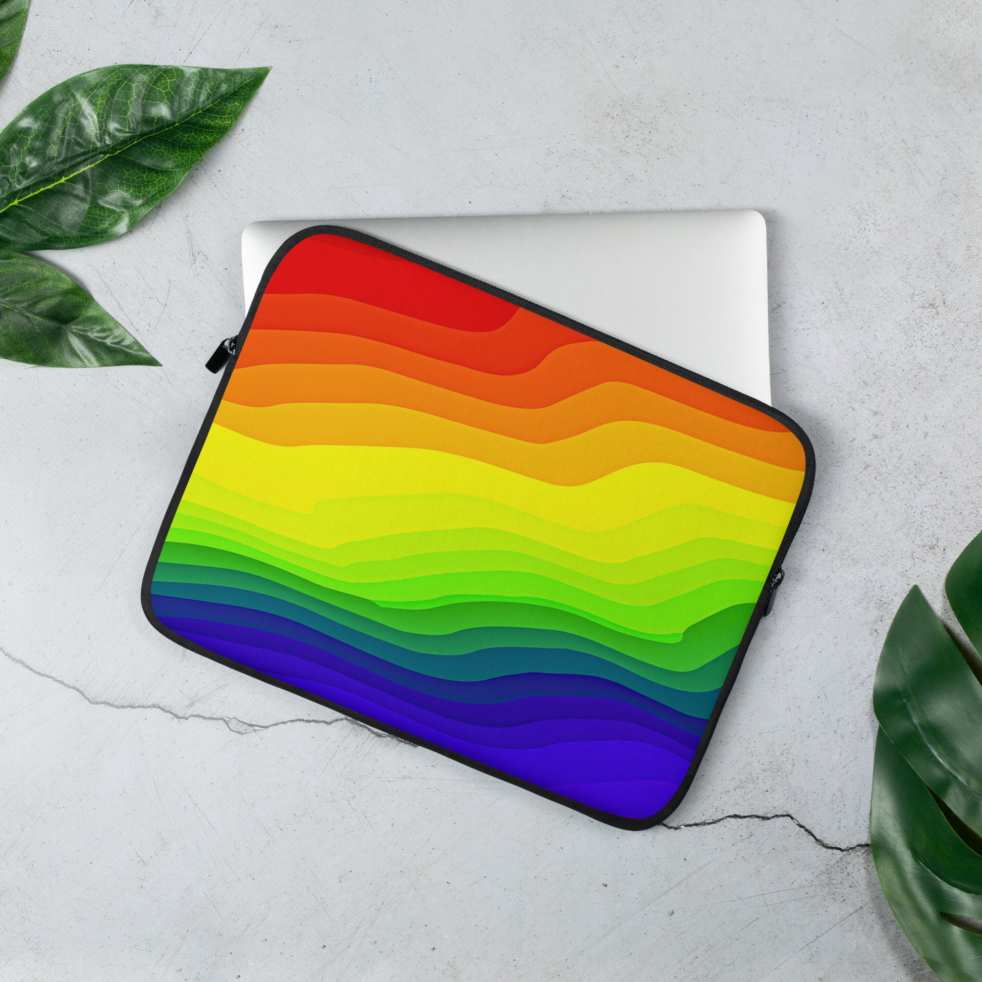 Miniaday Designs Laptop Sleeve Ryan's Rainbow - Miniaday Designs, LLC.