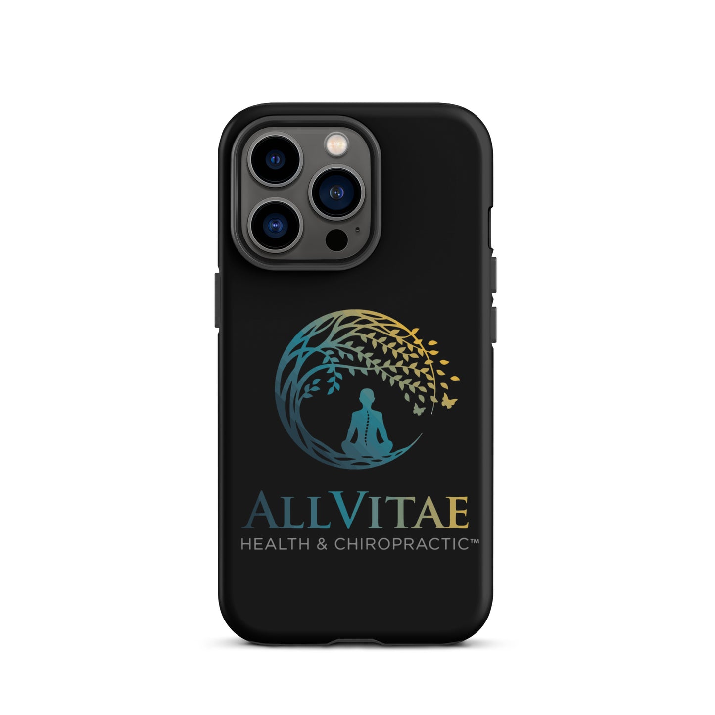 Allvitrae Gradient on Black Tough Case for iPhone®