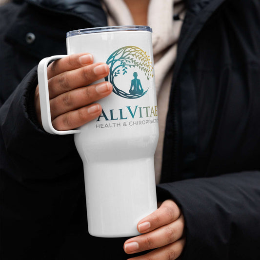 ALLVITAE Travel mug with a handle