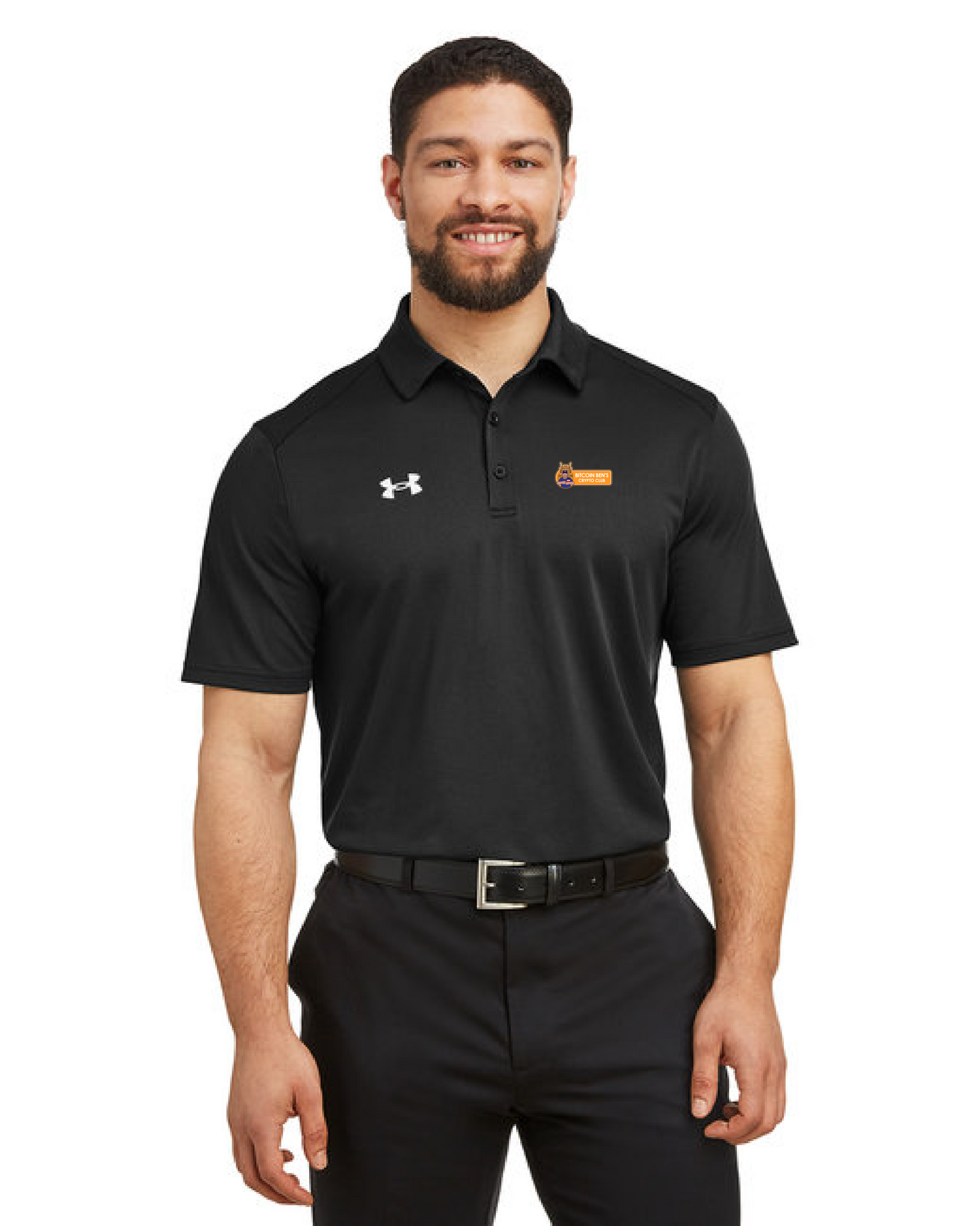 Bitcoin Ben Crypto Club Under Armour 1370399 Polo Shirt